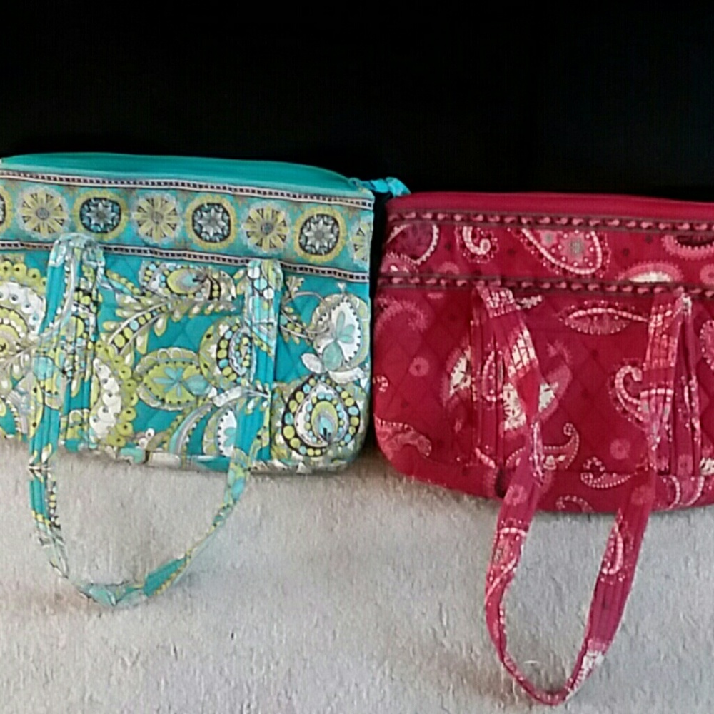 Two Vera Bradley Shoulder Bags
